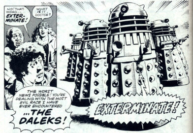 The Daleks are back in action!
