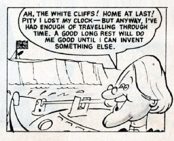The final panel of the final strip