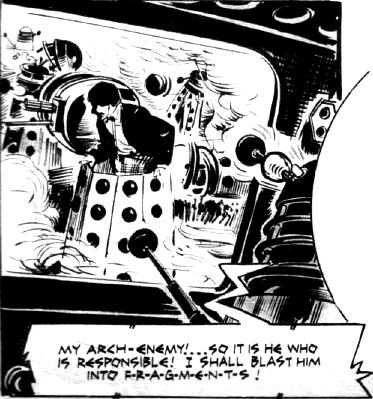 The Dalek Supreme realises his enemy
