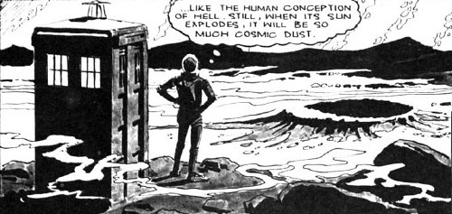 The Doctor does a quick planetary critique...